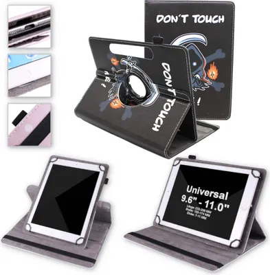 Produktbild von Für Xiaomi Mi Pad 5 5 Pro 360 Grad Motiv 17 Tablet Tasche Kunst Leder Etuis Case