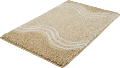 Produktbild von Kleine Wolke Badteppich MOVE Sandbeige 65 x 115 cm