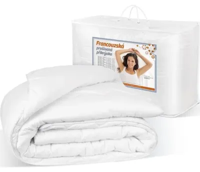 Obrázek produktu pro Přikrývka francouzská 200g/m2 - letní - Bílá - 200x200
