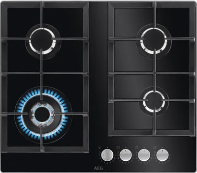 Obrázok produktu pre Plynová varná deska AEG Mastery SpeedBurner HKB64420NB