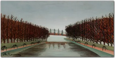 Produktbild von Coloray - Bild aus Glas - 120x60 cm - glasblock mit bild gehärtetes Glas wohnzimmer Dekoration wanddekoration Küche - Park Baum Fluss Himmel