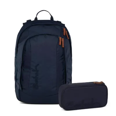 Produktbild von Satch Air Nordic Blue Skandi Edition Schulrucksack Set 2tlg.