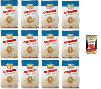Produktbild von Divella Ottimini riso e mais Reis und Mais 12x400gr +Italian Gourmet polpa 400g