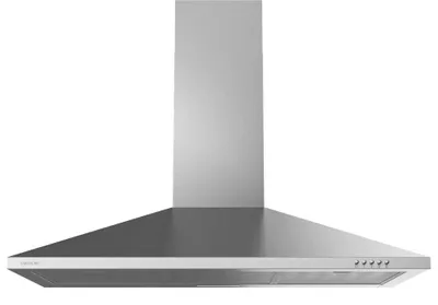 Image de Cecotec Hotte aspirante 90 cm Pyramidale Bolero Flux PM 903500 Inox B. Moteur 65 W, Finition inox, Aspiration 350 m3/h