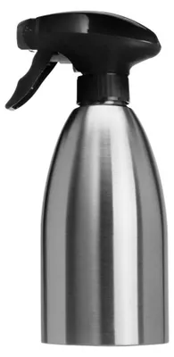 Ölspenderflasche 500 ml, Edelstahl, ergonomisch, Sprühdüse