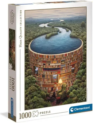 Produktbild von Clementoni Jigsaw Puzzle Library, 1000st.