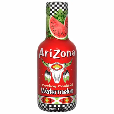 Immagine prodotto di AriZona Cowboy Cocktail al gusto di anguria bottiglia monouso 500ml