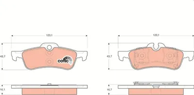 Imagen del producto de Pastillas de freno, freno de disco