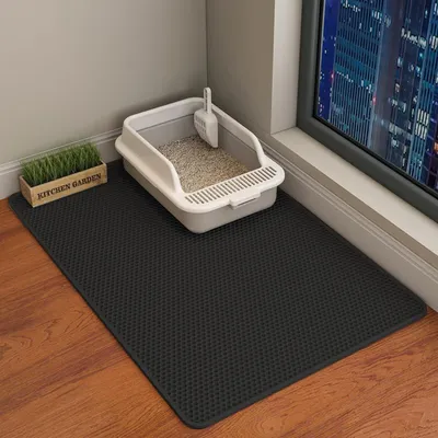 Obrázok produktu pre Podložka do mačacej toalety, dvojvrstvová, 90 x 60 cm