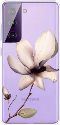 Produktbild von König Design Hülle kompatibel mit Samsung Galaxy S21 Plus Kunststoff Soft Handyhülle - Handy Case Transparent