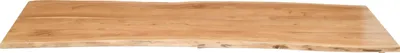 Produktbild von Tischplatte Baumkante Akazie Eiche 180 x 40 cm CURTIS