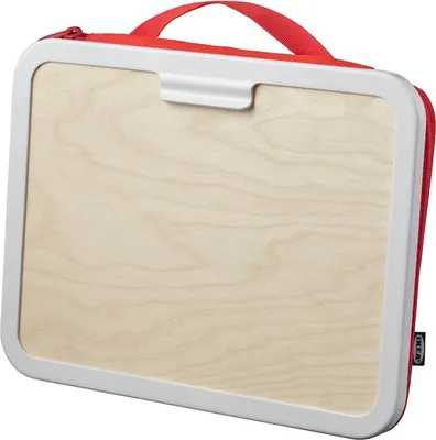Produktbild von MALA Ikea Zeichnertasche, rot, 35x27 für Stifte, Scheren & Co.
