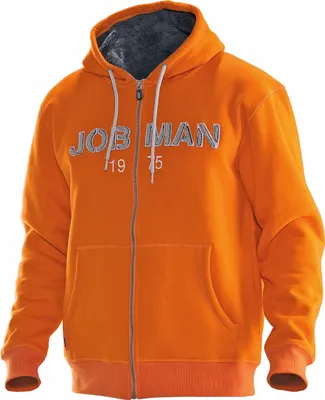 Produktbild von Jobman Sweatshirt Jacke 5154 Orange Größe L