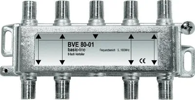 Produktbild von Axing BVE08001 8fach Verteiler , 5...1006 MHz