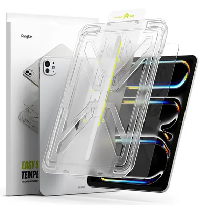 Zdjęcie produktu dla Ringke Easy Slide Szkło hartowane do iPad Pro 11 (2024) - Przezroczyste