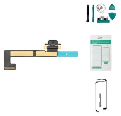 Produktbild von Reparaturset Ladebuchse für Apple iPad mini 3 inklusive Anleitung und Werkzeugset