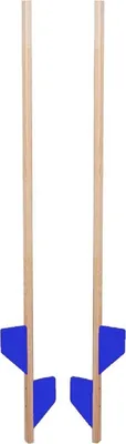 Produktbild von Holzstelzen 140cm BLAU Holz Stelzen Kinderstelzen Ballance