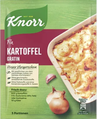 Produktbild von Knorr - Fix - Kartoffelgratin 37g