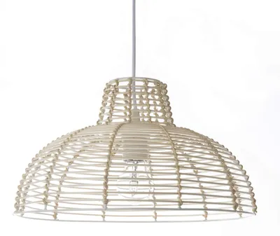 Hängeleuchte aus Rotan, natur, Ø 35 cm, 60 W