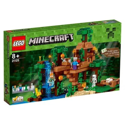 Obrázek produktu pro LEGO Minecraft The Jungle Tree House, Sada na stavění, 8 rok/roky, 706 kusů