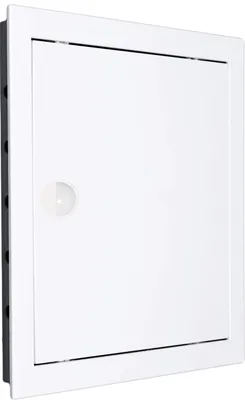 Immagine prodotto di Rivestimento in plastica ABS, colore bianco, dimensioni 25 x 25 cm, per porte e sportelli