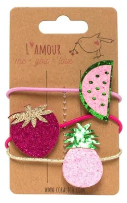 Produktbild von Frucht-Gummiband-Set – Coralico