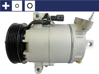 Produktbild von MAHLE ACP 12 000S CVC5 Klimaanlage Klimakompressor PAG 46 R134a für NISSAN Qashqai / Qashqai +2 I (J10, NJ10) für RENAULT MEGANE II Coupé-Cabriolet