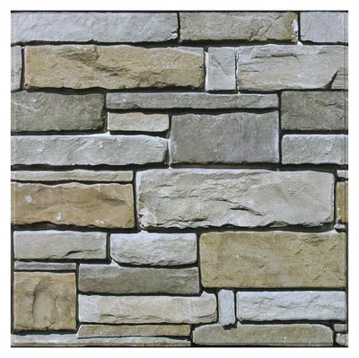 Produktbild von Wandpaneele – Selbstklebend – Steinoptik – 10 Stück – 30 x 30 cm