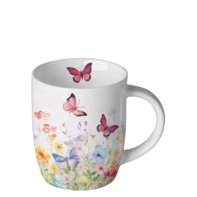 Imagen del producto de Ambiente: Mariposas en el campo. Taza de 200 ml