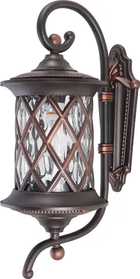 Zdjęcie produktu dla Kinkiet zewnętrzny LANTERN miedziany 1xE27x60W aluminium wym:48x20x25cm IP23 Nowodvorski Lighting