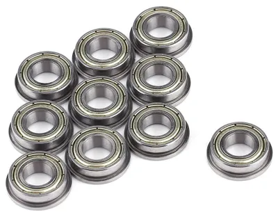 Produktbild von 10 Stück F688ZZ Metallstahl Doppelt geschirmte Flanschkugellager 8*16*5mm für Motor