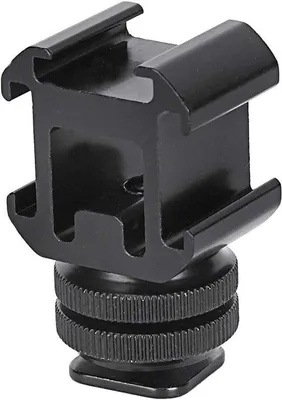 Zdjęcie produktu dla Uniwersalny adapter do uchwytu kamery z podwójnym mocowaniem śrubowym do uchwytów do kamer i kamer wideo 1/4''