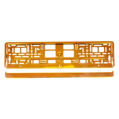 Produktbild von Kennzeichenhalterung Metallisiert Orange AMIO-71457/01170P