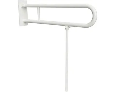 Obrázek produktu pro Sklopný úchyt ve tvaru U s opěrkou 813 mm HELP bílé