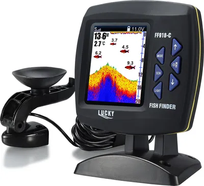 Produktbild von Fischfinder Kabelgebundener Sensor Fischfinder 45 Grad Unterwasser-Angelkamera Tragbarer Fischfinder Wasserdichter Unterwassermonitor LCD-Fischsucher Boot Fischfinder Fischdetektor