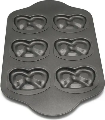 Produktbild von Backform Backblech Brezel Brezen Lebkuchen Antihaft Beschichtung 45 x 27 cm