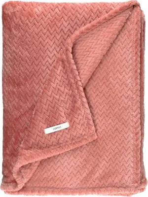 Produktbild von ESPRIT Wohndecke COMFY Rosa 150 x 200 cm