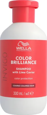 A product shot of a bottle of Wella Professionals Invigo Color Brilliance Shampoo.