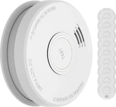 Produktbild von Rauchmelder DOF19 Kunststoff Warnsignal: 85 dB 9V batteriebetrieben