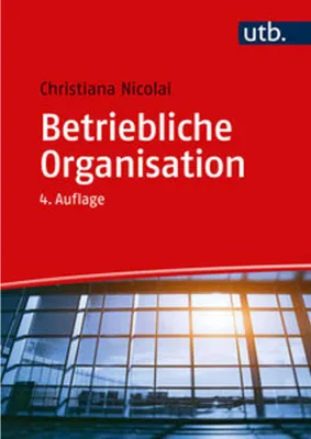 Zdjęcie produktu dla Betriebliche Organisation