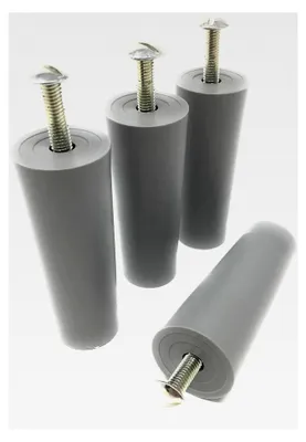Produktbild von Anschlagpuffer für Rollladen 60 mm grau, 4 Stück