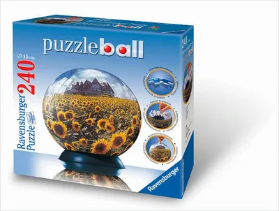 Produktbild von Puzzleball 240 Teile - Sonnenblumen