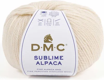 Zdjęcie produktu dla DMC Sublime Alpaca – wysokiej jakości przędza do ręcznego dziergania, wykonana w 50% z alpaki i w 50% z wełny highland (kolor 103)