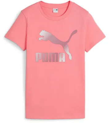 Produktbild von Puma Classics Shiny Logo Tee S 62559726 Damen