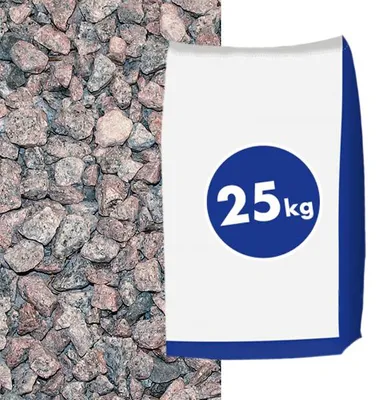 Produktbild von Granitsplitt Nordisch Rot 8-16mm 25kg