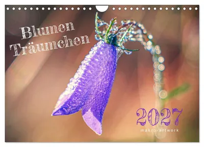 Produktbild von Blumen Träumchen (Wandkalender 2027 DIN A4 quer), CALVENDO Monatskalender