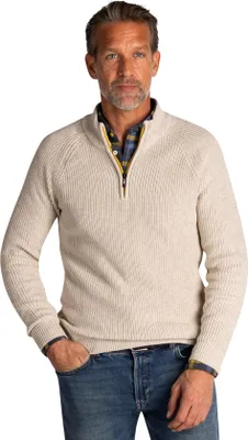 Produktbild von New Zealand Pullover beige 100% Baumwolle