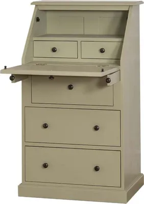 Produktbild von Casa Padrino Landhausstil Sekretär mit 5 Schubladen 65 x 45 x H. 110 cm - Möbel im Landhausstil