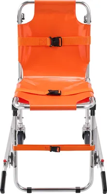 Produktbild von SucceBuy EMS-Treppenstuhl, 350 lbs Tragkraft, faltbarer Aluminium-Notrollstuhl zum Treppensteigen mit 2 Rädern, tragbarer Treppenliftstuhl für Krankenwagen, Feuerwehrevakuierung, ältere Menschen, Behinderte