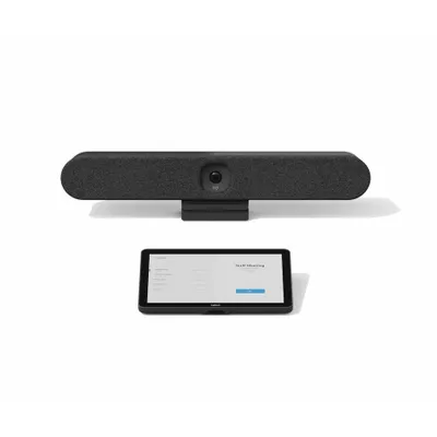 Produktbild von Logitech Rally Bar Huddle, Gruppen-Videokonferenzsystem, 4K Ultra HD, 4x, Graphit